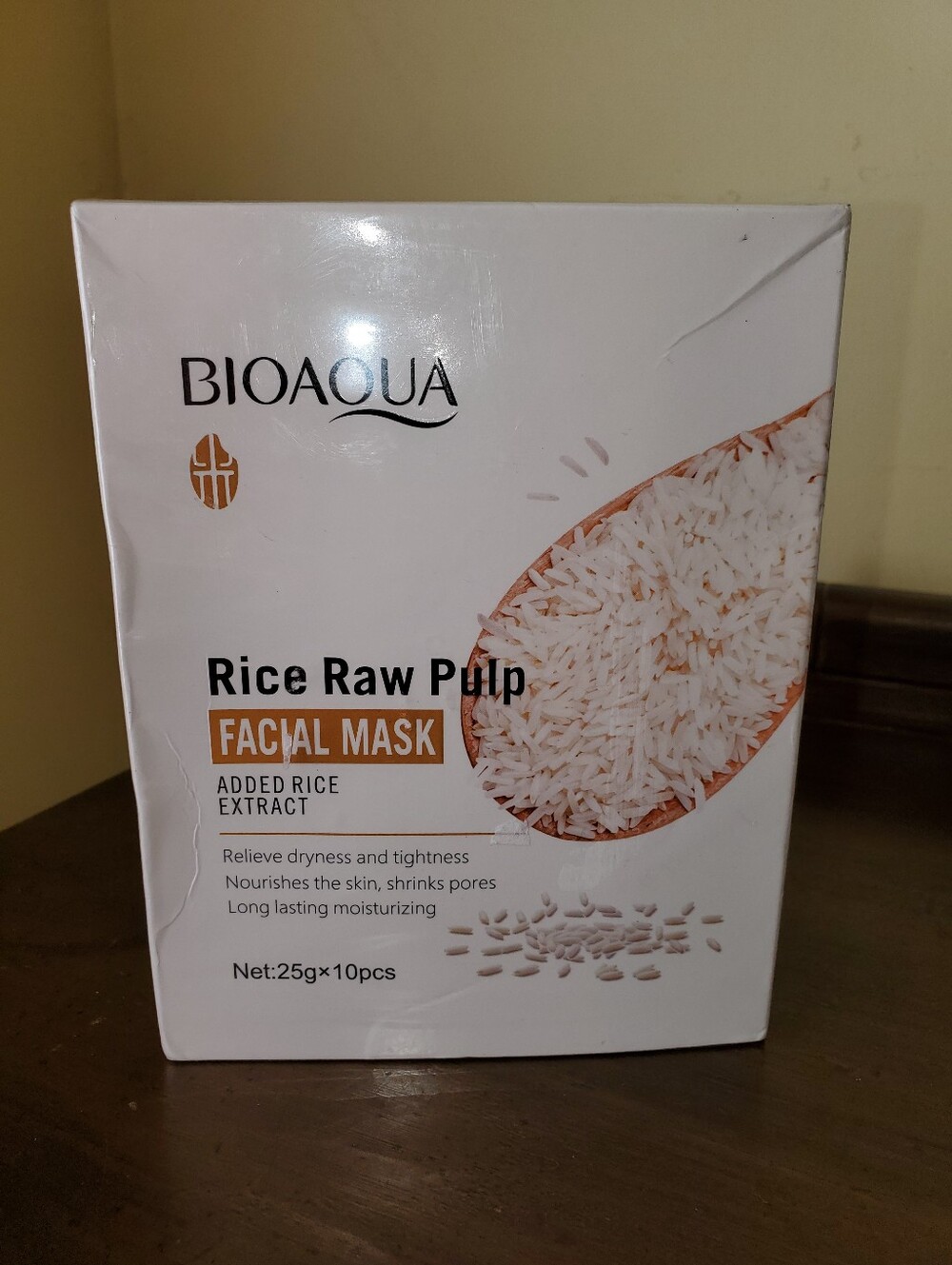 BIOAQUA Rice Raw Pulp Facial Mask